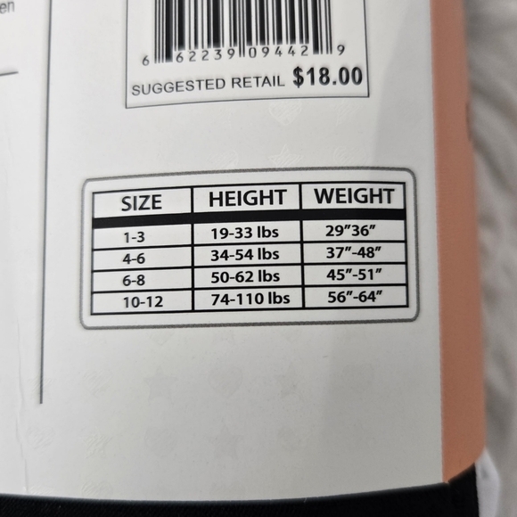 The It Girls Footed Tights. 3 packs bundle. Three pairs per pack. Colors: Black, - Picture 7 of 7